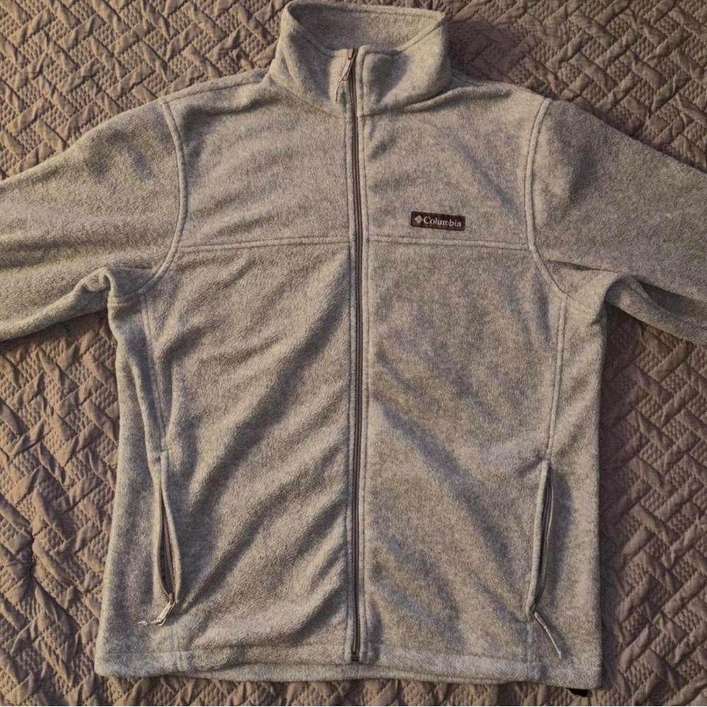 Columbia Charcoal Fleece Jacket
